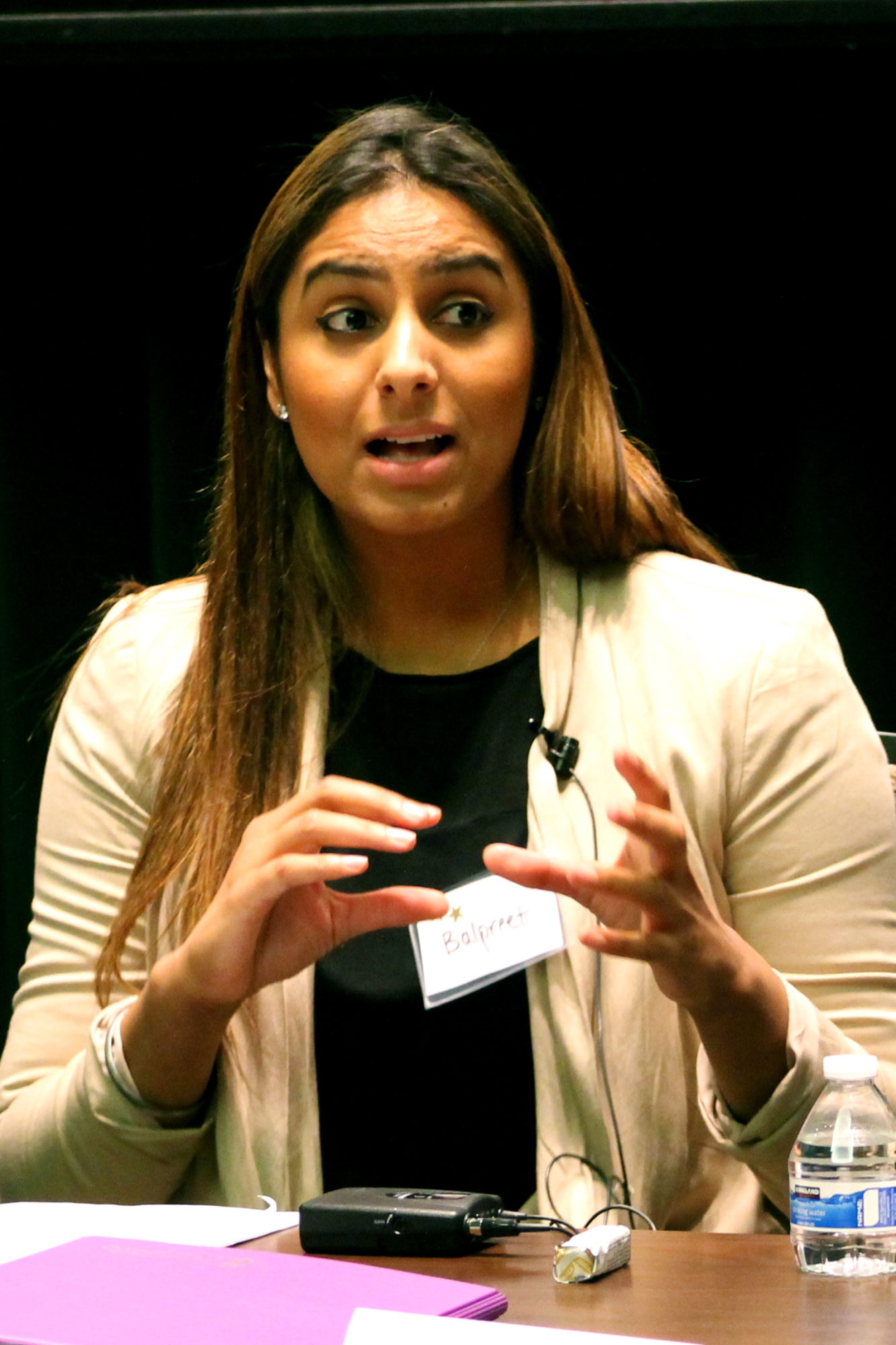 Balpreet Chhokar presents her paper