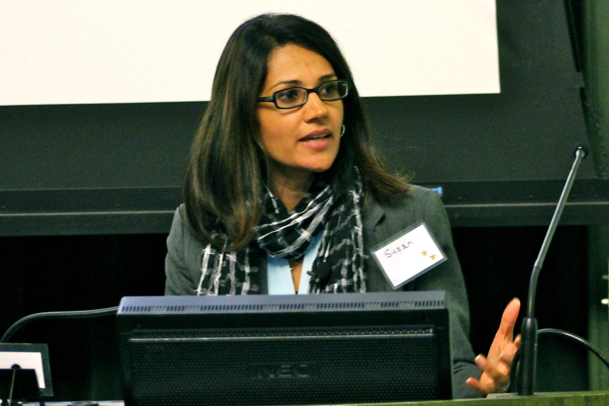 Susan Kaur Chahal presents her paper