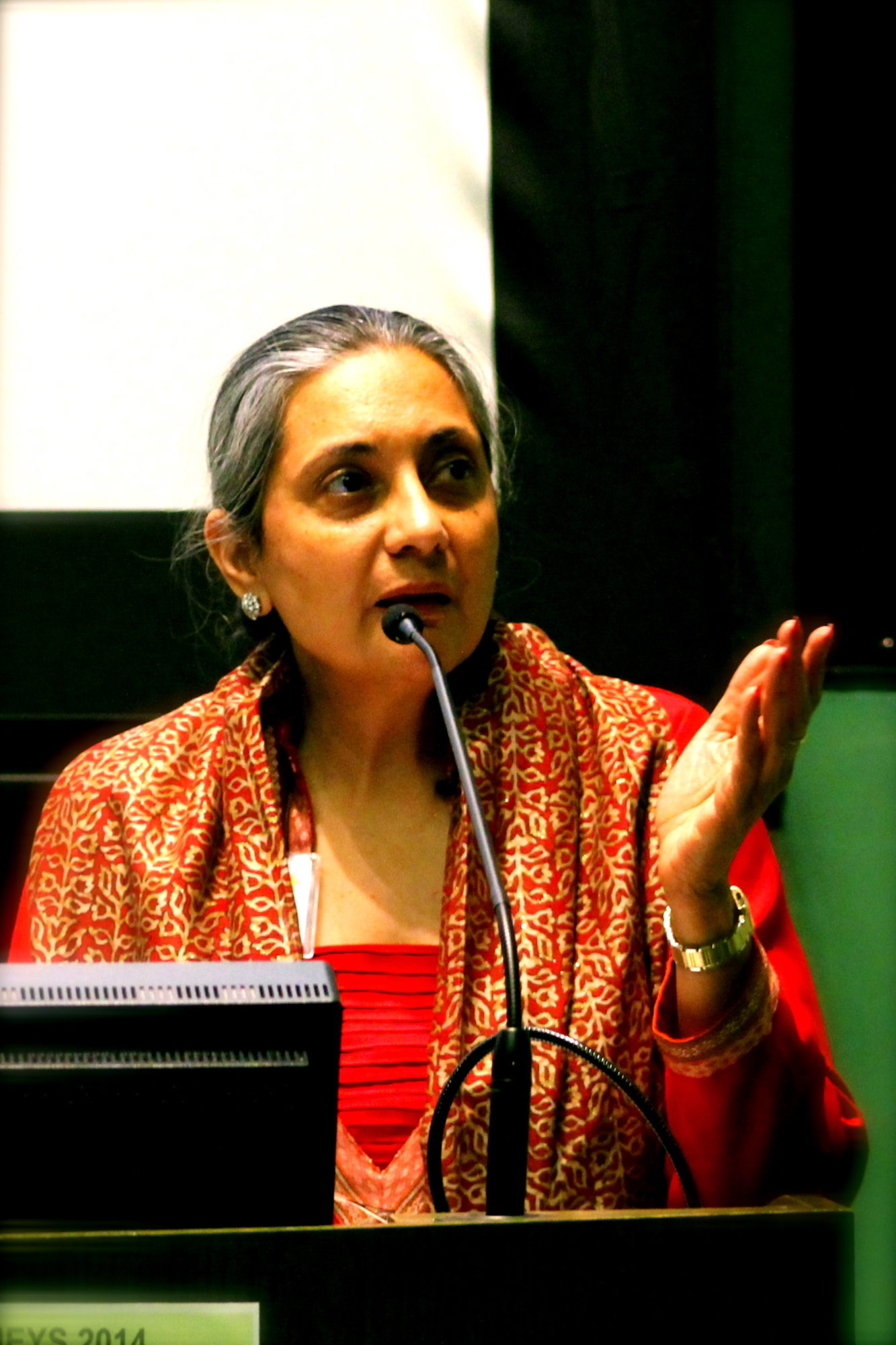 Author and key note panel moderator, Inni Kaur