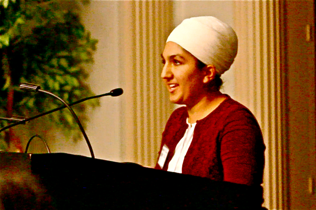 Harleen Kaur reads her chapter from the book “Her Name is Kaur”