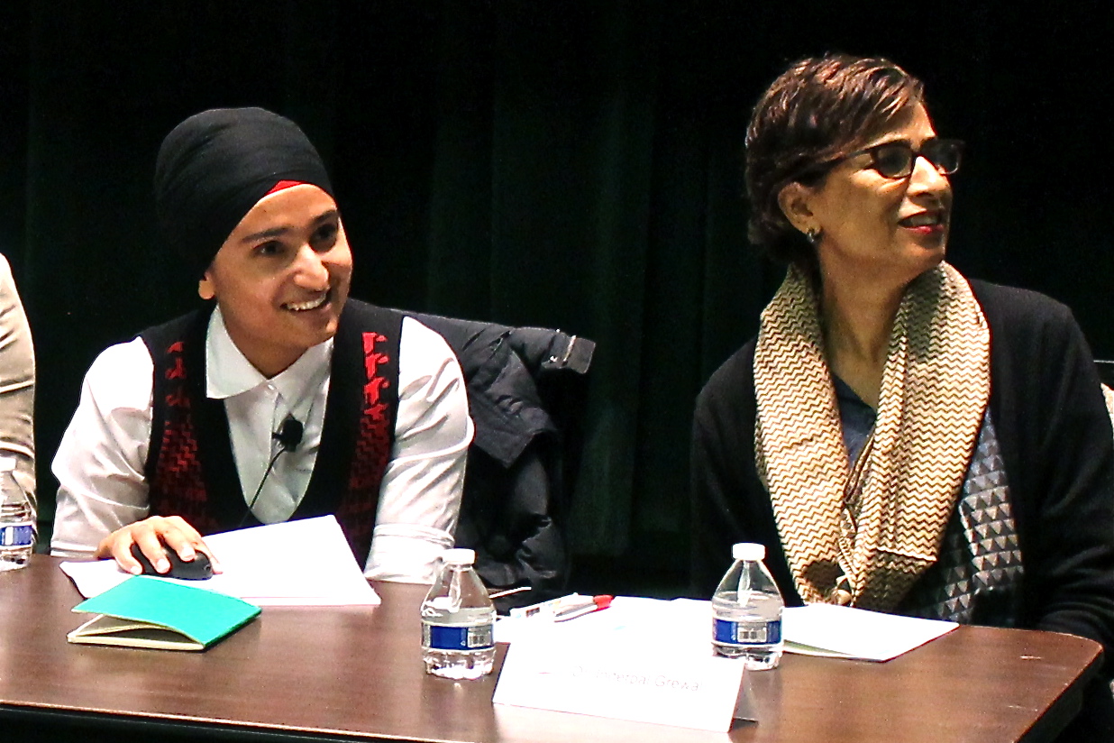 Kanwalroop Kaur (L) & Dr. Inderpal Grewal (R)