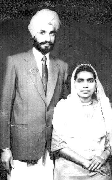 Dr. Manmohan Singh and Dr. Preetam Kaur in 1959.